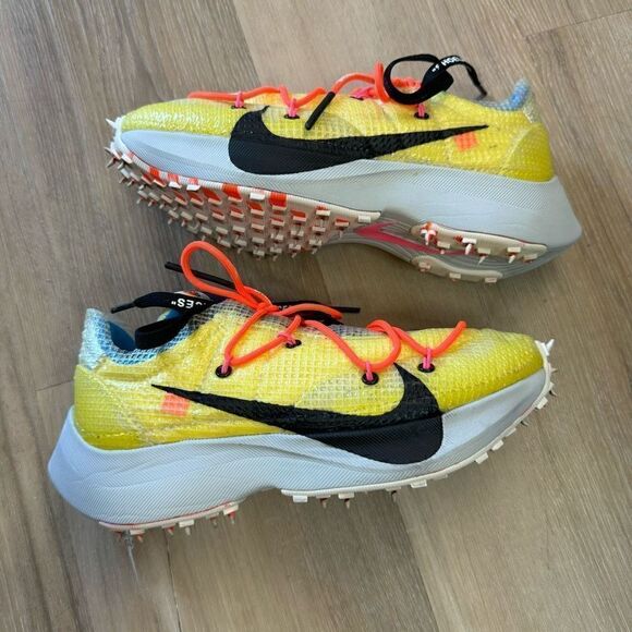 Nike Vapor Street Off-White Tour Yellow Women's US Size 7 - Picture 1 of 12